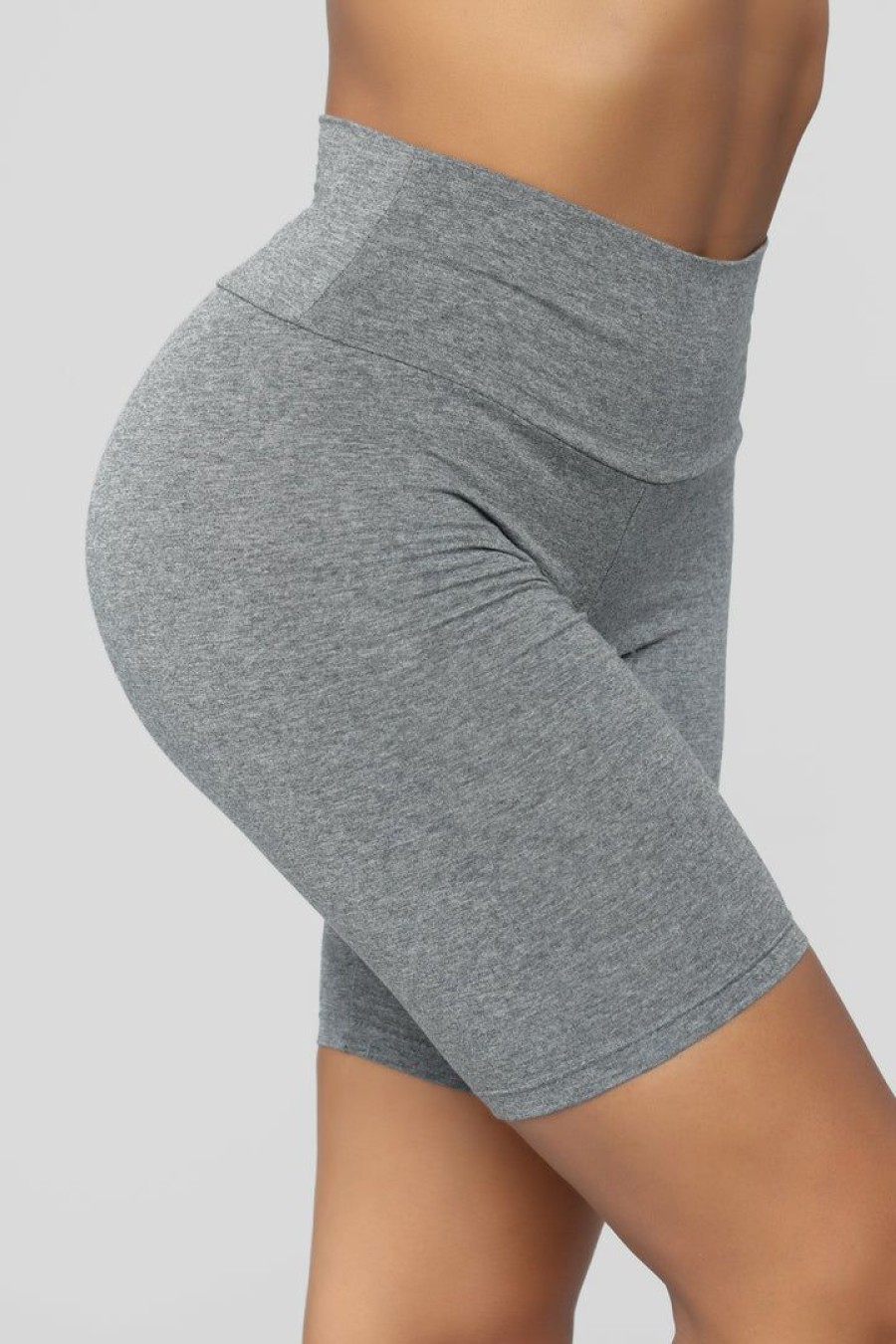 Biker Shorts * | Outlet Fashion Nova Brooke Biker Shorts Grey