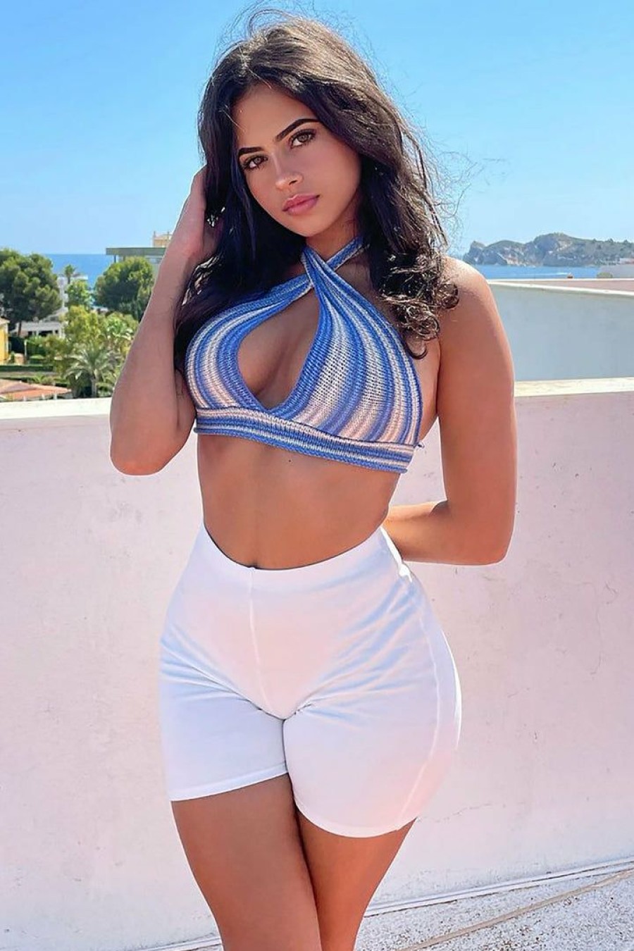 Biker Shorts * | Cheapest Fashion Nova Classic Mini Biker Shorts White