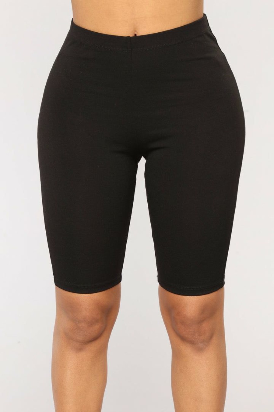 Biker Shorts * | Deals Fashion Nova Almost Everyday Biker Shorts Black