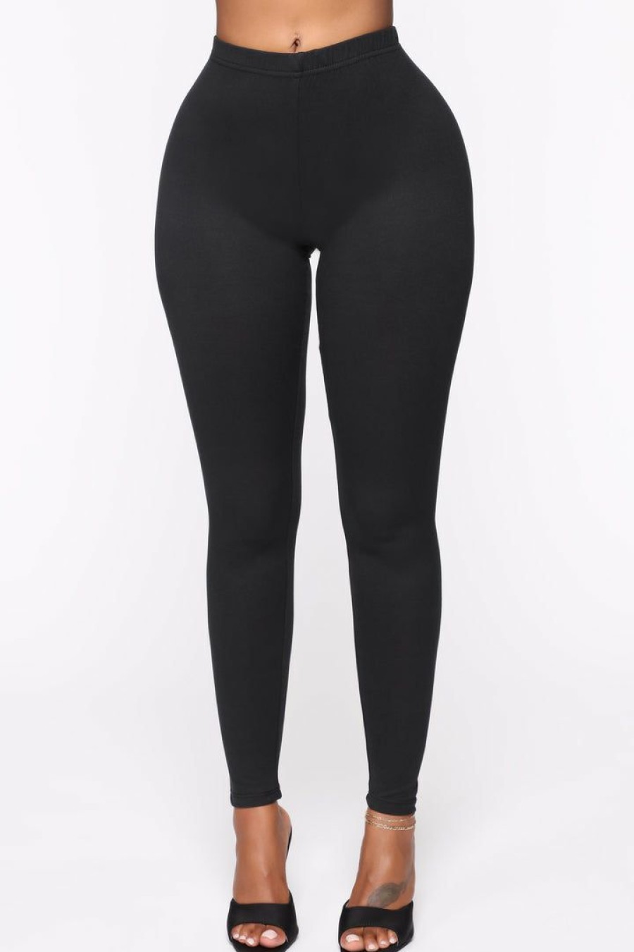 Leggings * | Best Sale Fashion Nova My Number One Leggings Black