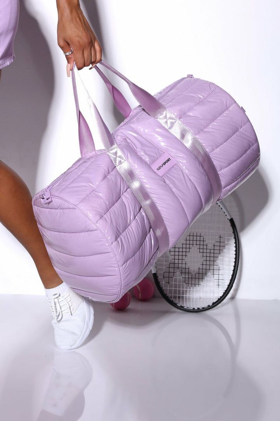 Accessories * | Cheapest Fashion Nova Accessories Ursa Duffle Bag Lilac