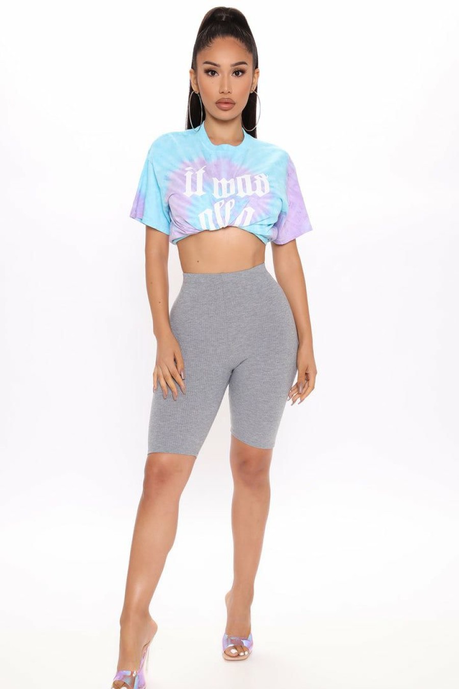 Biker Shorts * | Budget Fashion Nova Gotta Have It Biker Shorts Grey