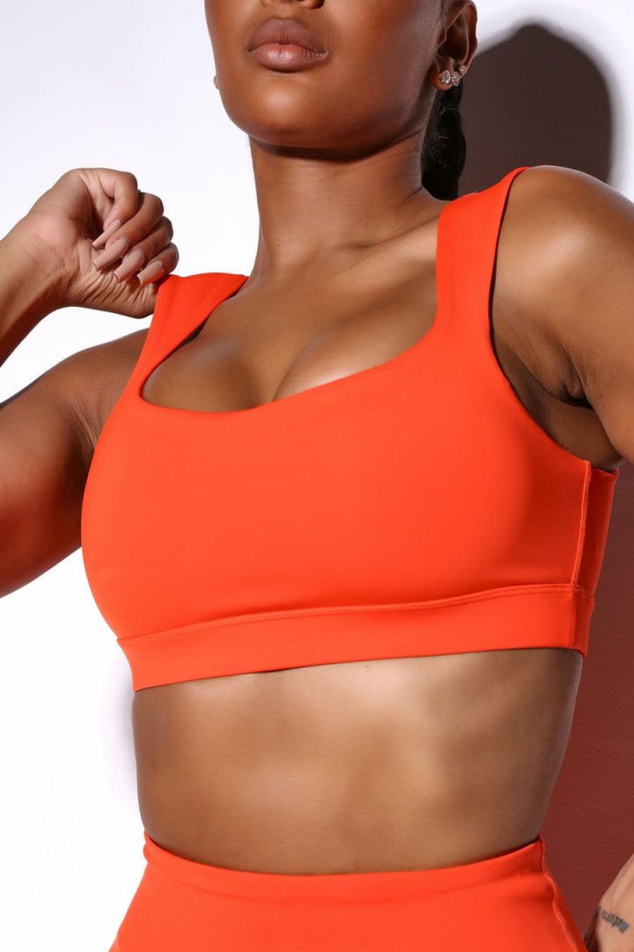 Sports Bras * | New Fashion Nova Sports Bras Morph Volans Bra Red